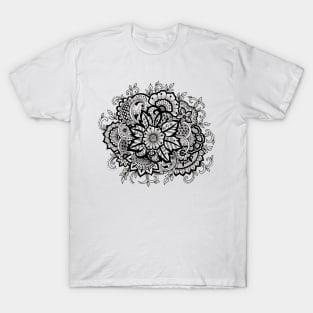 Henna Flower T-Shirt